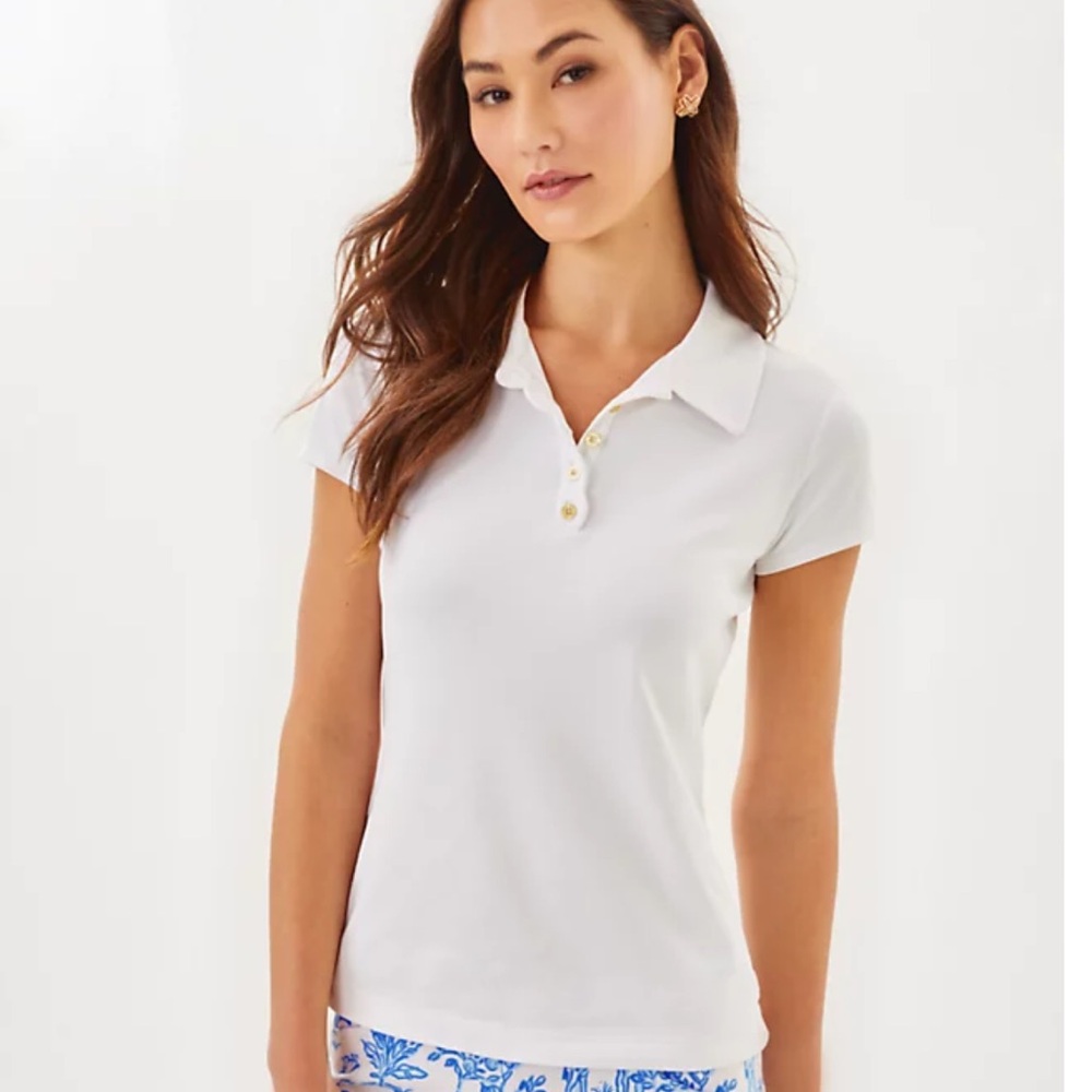 Luxletic Frida Polo Top